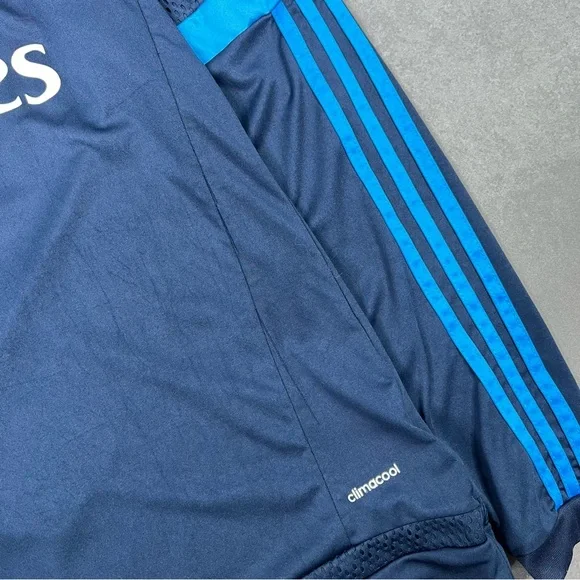 Adidas Real Madrid Navy and Light Blue Jersey - Picture 5 of 5
